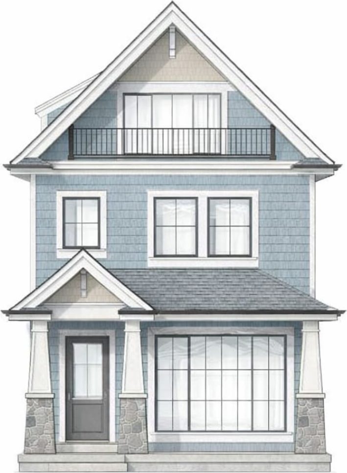 The Kitchener — rendering of an upcoming Pavarya home